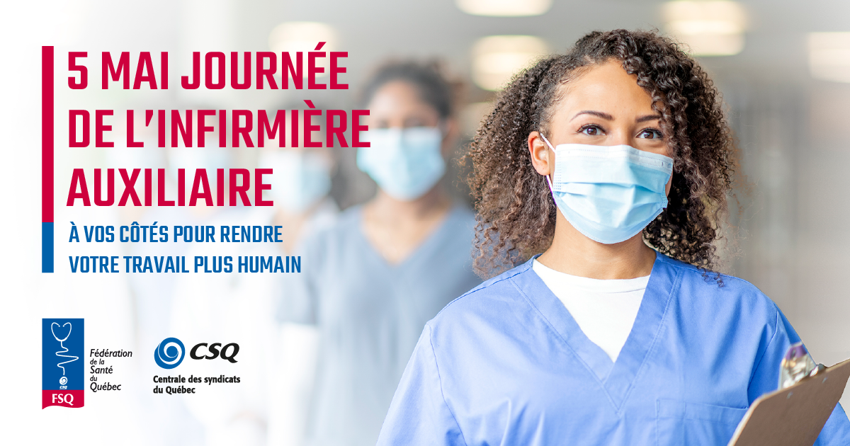 Let’s get humanity back healthy!  – Quebec Health Federation (FSQ-CSQ)